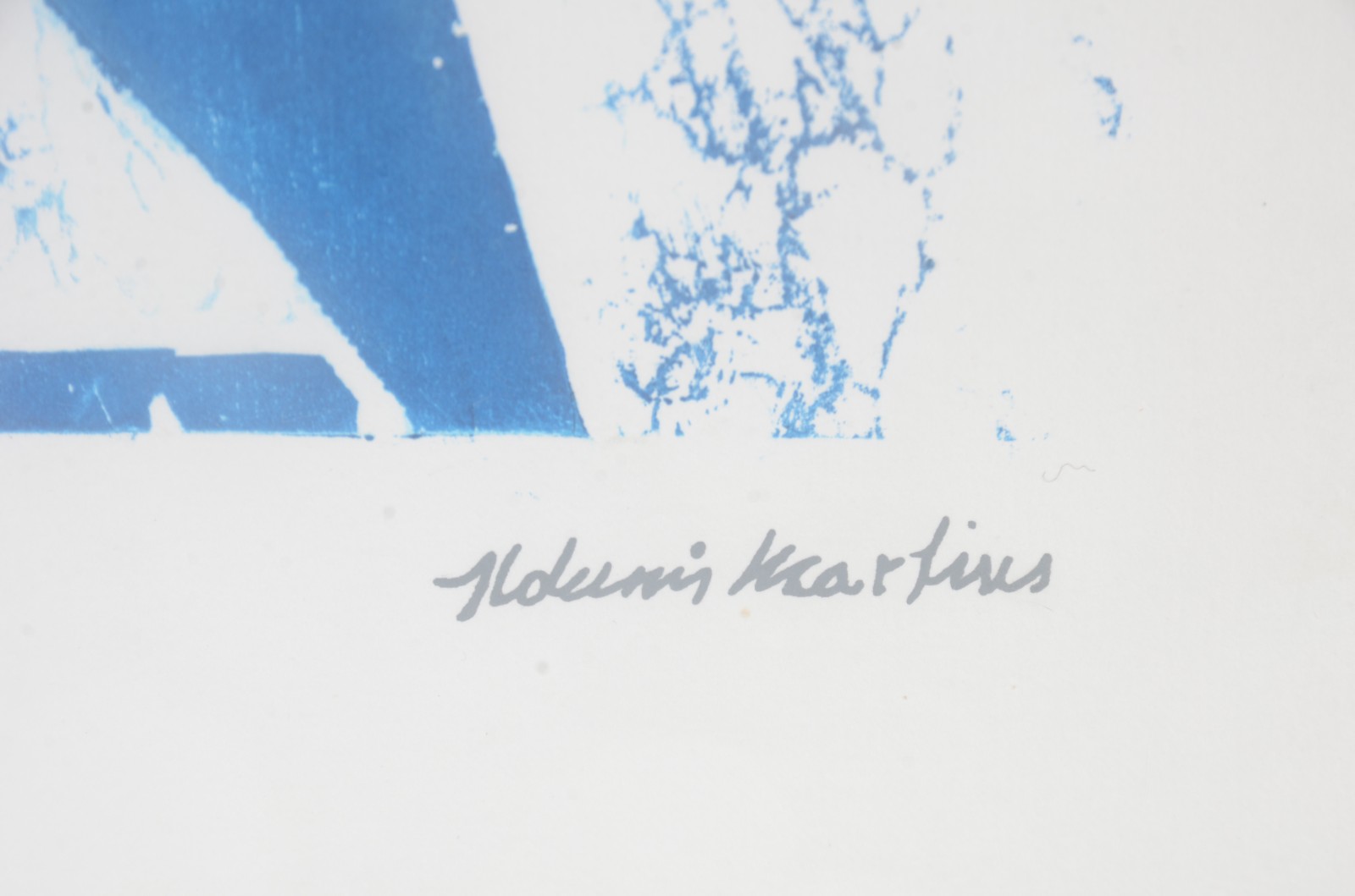 Aldemir Martins (1922-2006), Pica pau Azul - foto 3 de 5