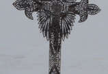 Crucifixo com cristo  de prata filigranada , pe... - Crucifixo com cristo  de prata filigranada , peso total