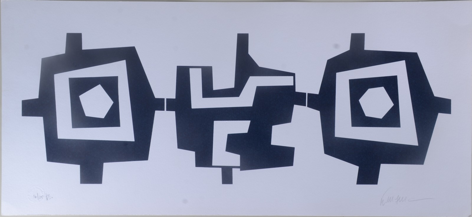 Serigrafia - tiragem 16/35. - foto 1 de 3