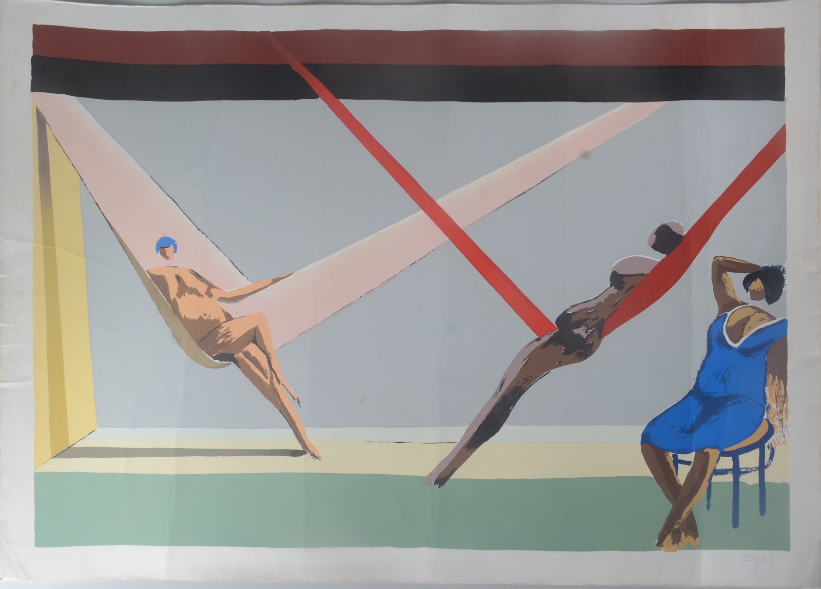 Hector Carybé (1911-1997), Figuras - foto 1 de 4