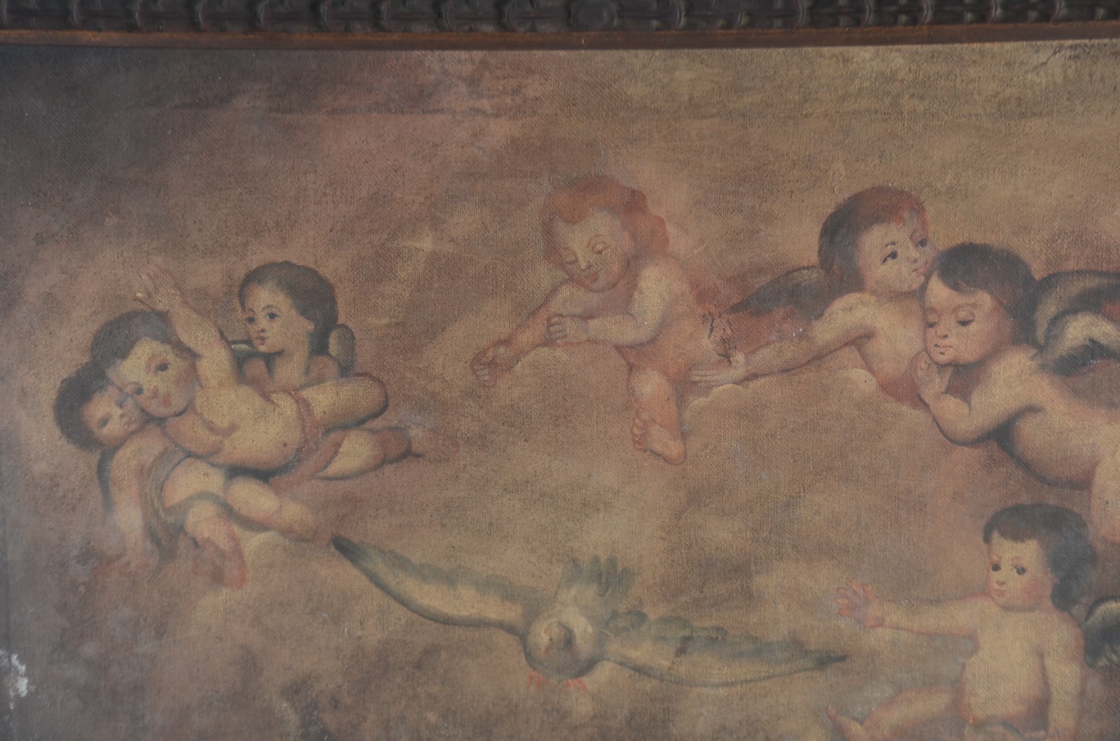 Escola Cusquenha (1538), Virgem Maria e arcanjo - foto 10 de 11
