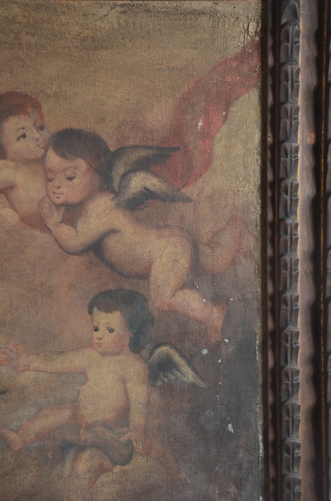 Escola Cusquenha (1538), Virgem Maria e arcanjo - foto 11 de 11