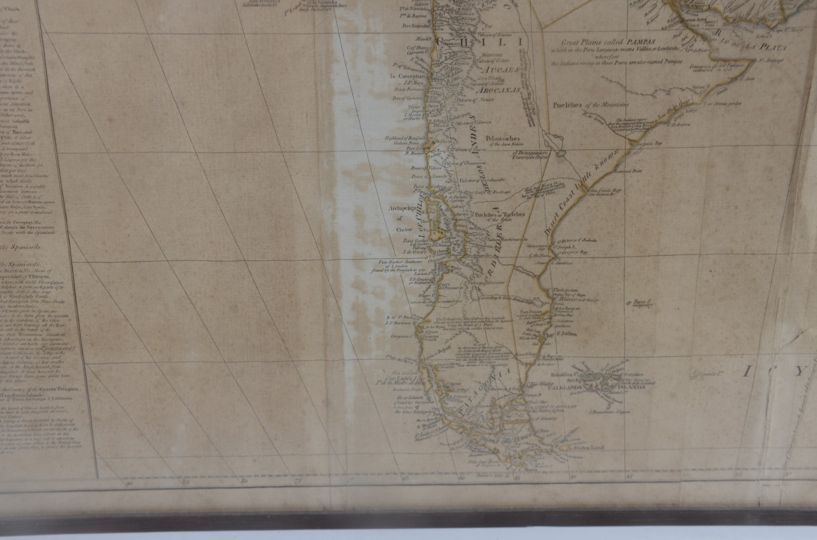 Mapa antigo da América do Sul, impresso em Londres. - foto 4 de 11