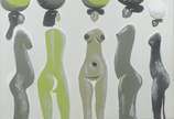 Hector Carybé (1911-1997), Figuras femininas - Gravura - tiragem 77/200.