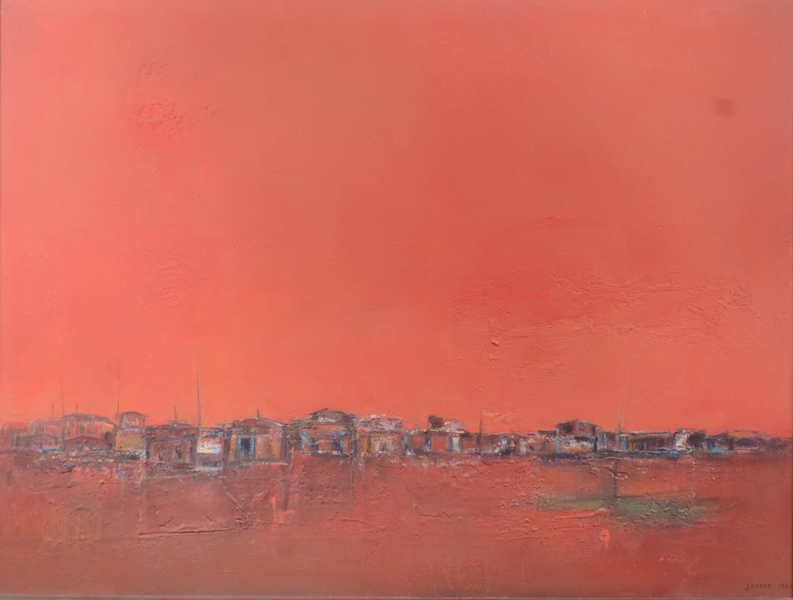 Jenner Augusto (1924-2003), Cidade vermelha - foto 1 de 5