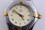 Relógio BREITLING feminino com calendário, a qu... - Relógio BREITLING feminino com calendário, a quartz,  pulseira de aço.