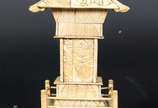 Estatueta de marfim  ¨Pagode¨ - Estatueta de marfim  ¨Pagode¨