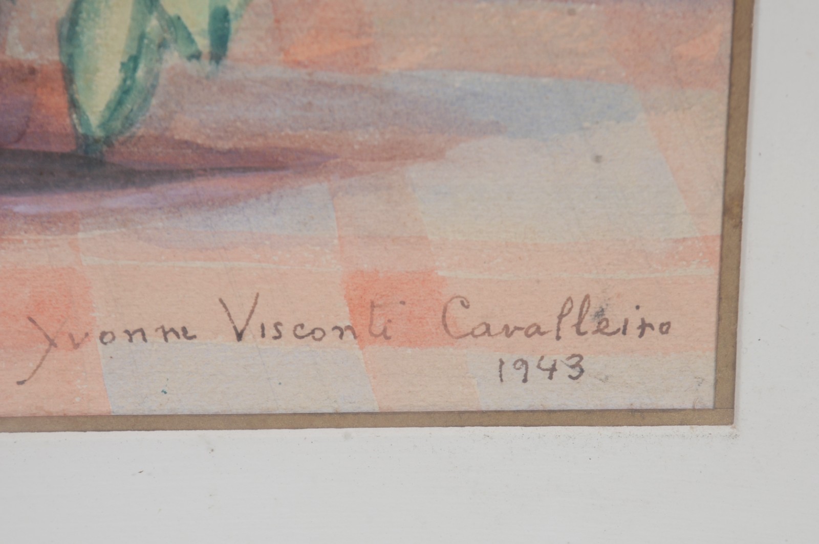 Yvonne Visconti (1902-1965), Natureza morta - foto 3 de 4
