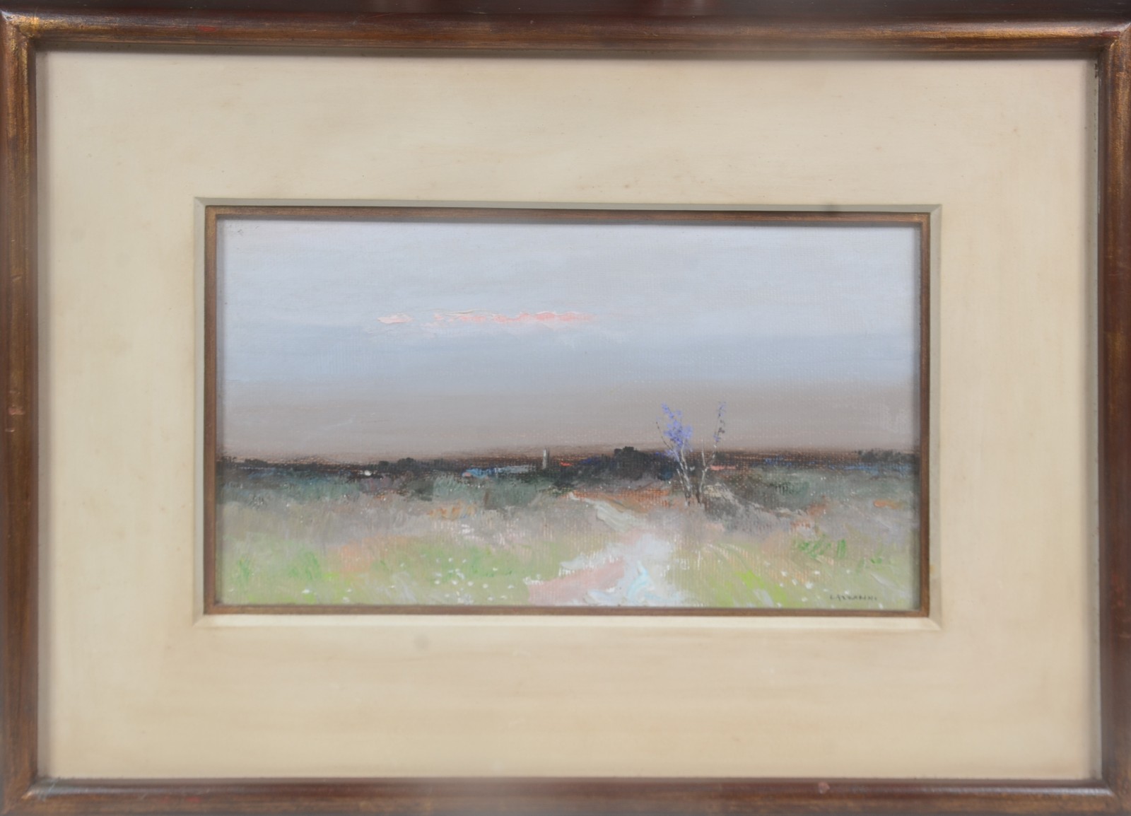 Domenico Lazzarini (1920-1987), Paisagem - foto 2 de 4