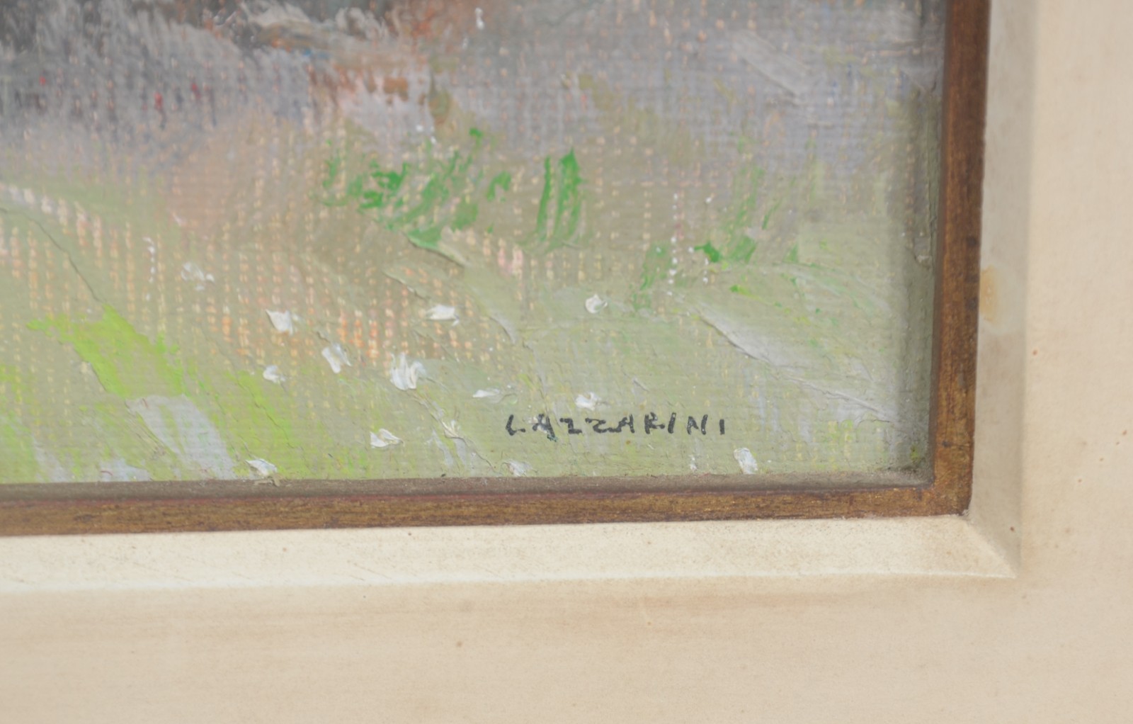  Domenico Lazzarini (1920-1987), Paisagem - foto 3 de 4