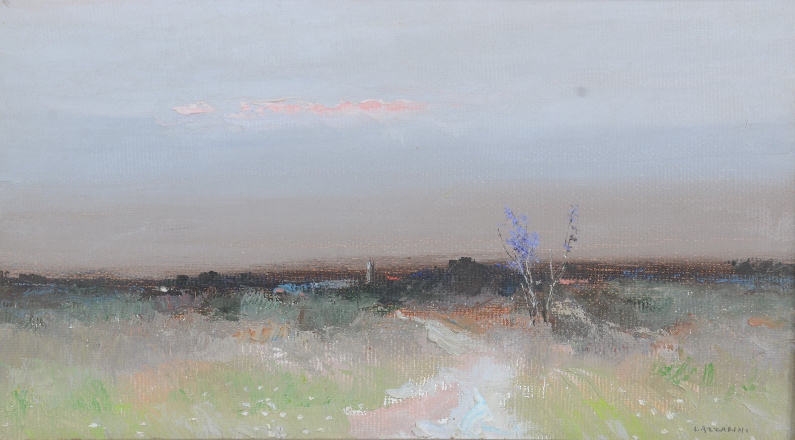  Domenico Lazzarini (1920-1987), Paisagem - foto 1 de 4