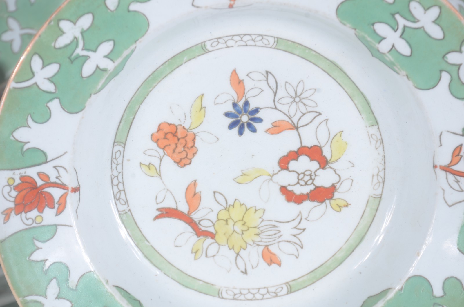 Aparelho de jantar de porcelana oriental "Mason's", decoração floral... - foto 2 de 11