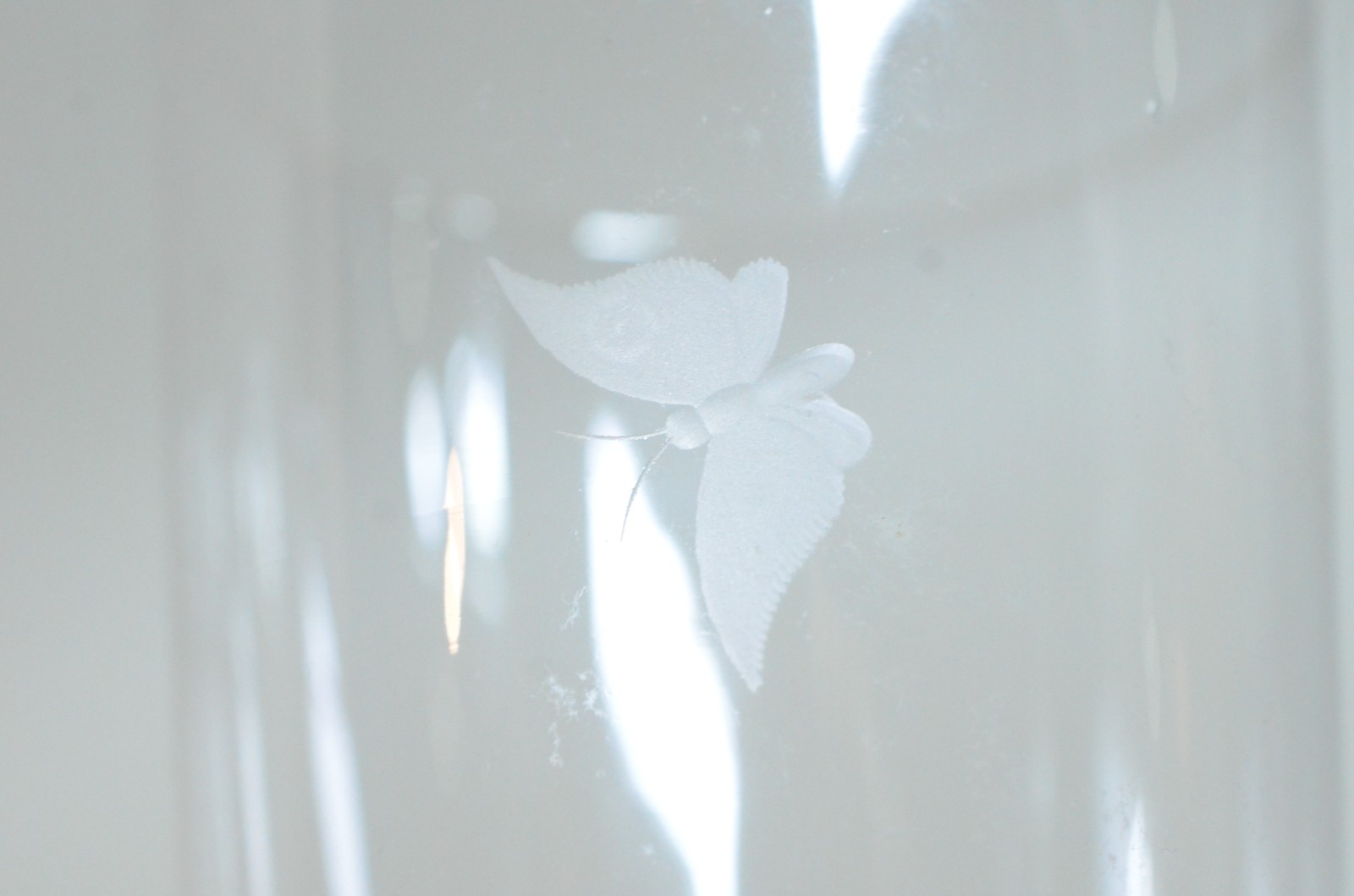 Seis copos longos de cristal, assinados na base, decorados com... - foto 5 de 11