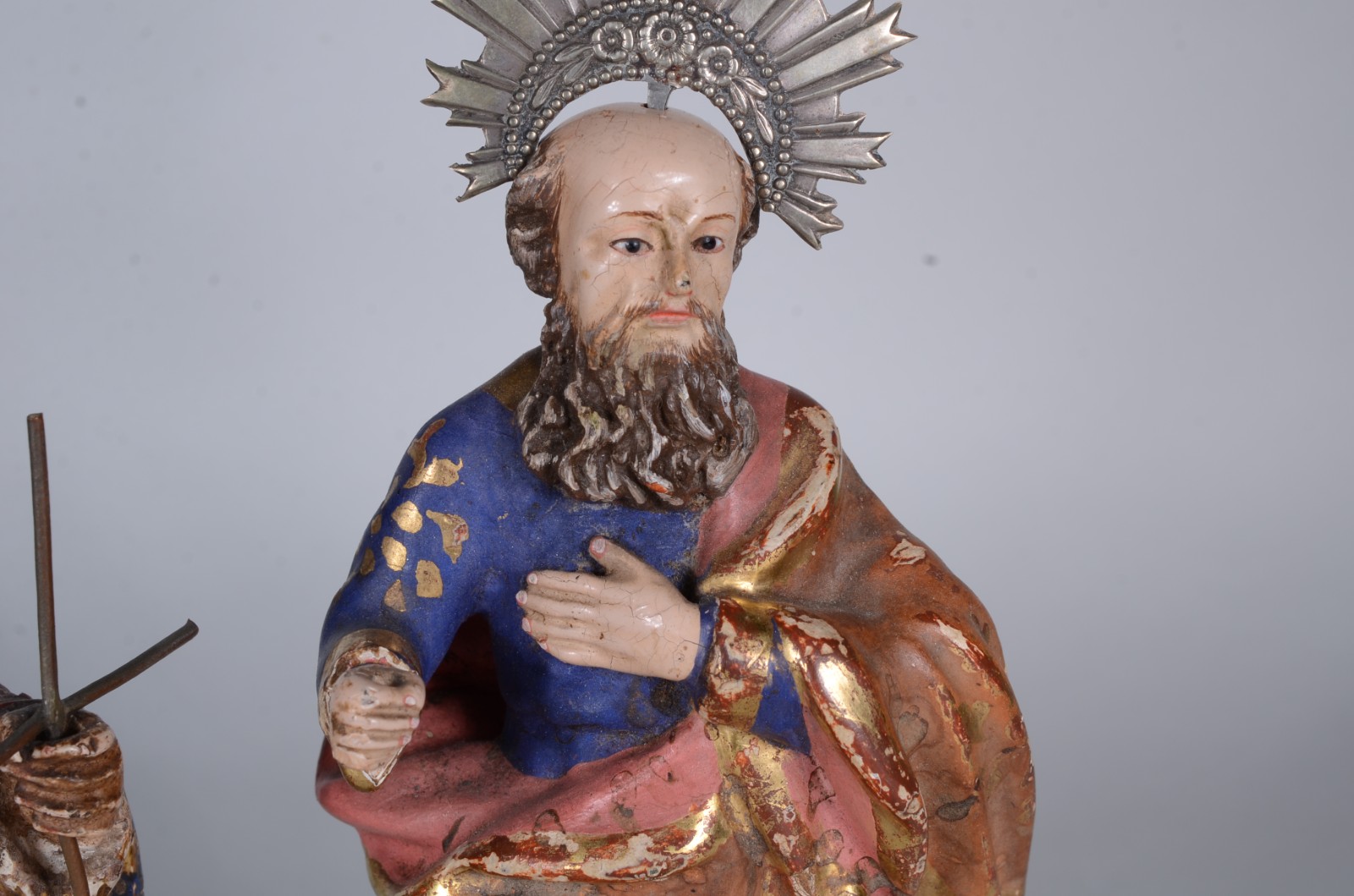 São João Baptista e São Joaquim - Duas antigas imagens de madeira... - foto 5 de 9