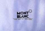 Montblanc (1906),  - Caneta "Meisterstuck" na cor vinho com dourado, no estojo.