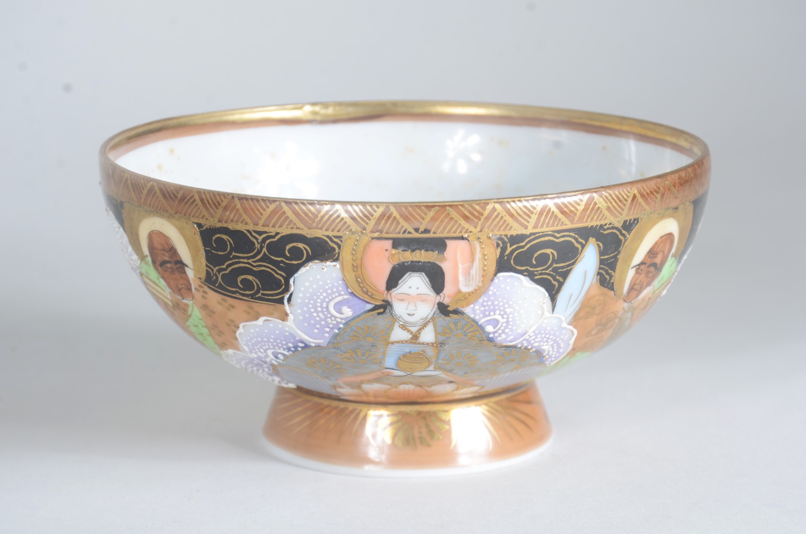 Serviço para chá e café de porcelana oriental, composto de: 3 bules... - foto 5 de 7