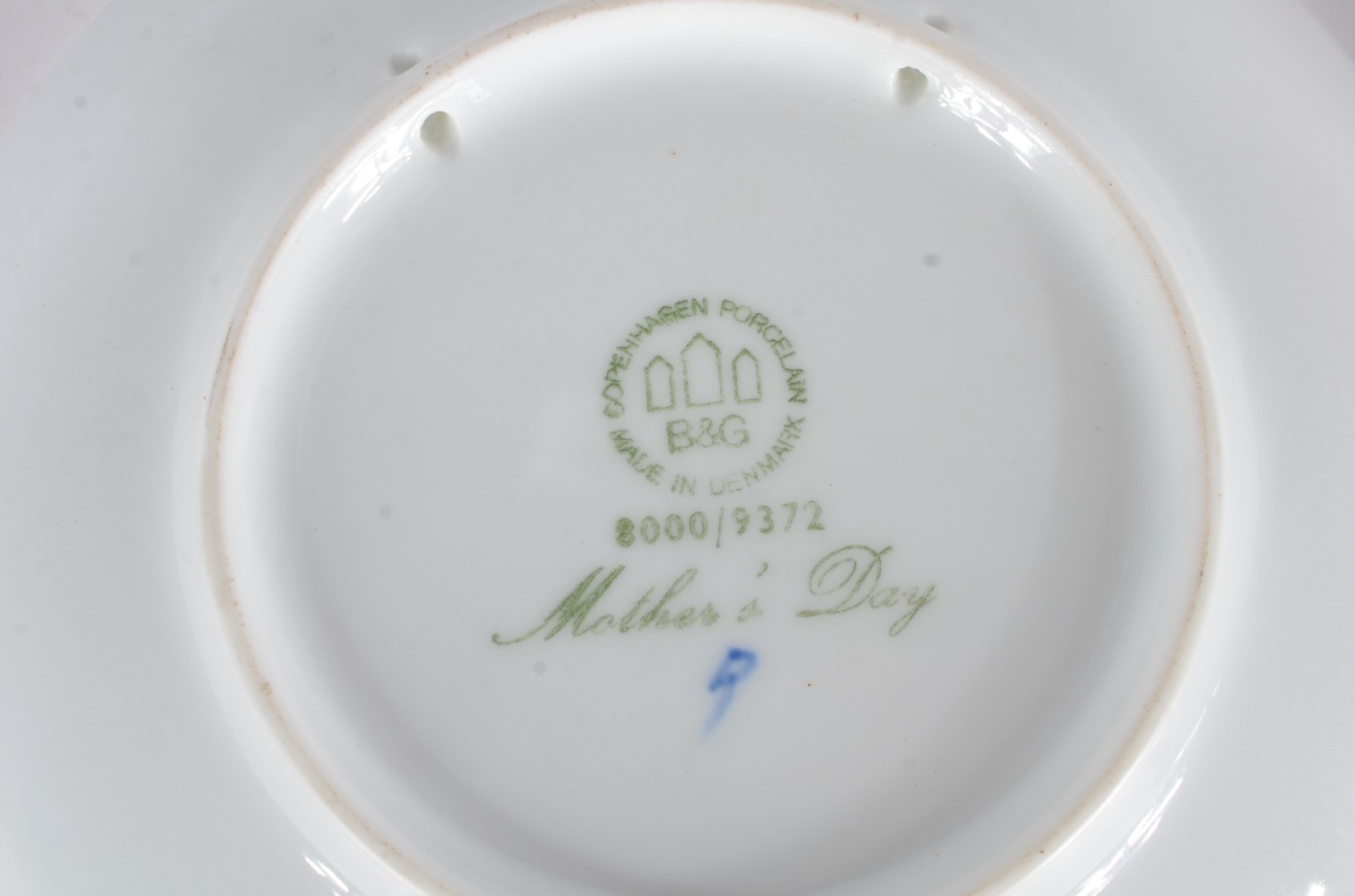 Dois pratos de porcelana B&G Kjobenhavn - "Mors Dag 1970 e 1972". - foto 9 de 9