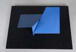 Franz Weissmann (1911-2005),  - Escultura em metal pintado de azul - numerada 6/20. Assinado FW 70 - 16.