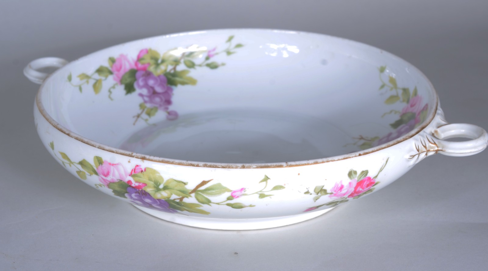 Cinco peças diversas de porcelana europeia, sendo 2 portas petiscos... - foto 2 de 10