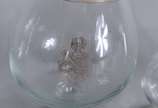 Diversos copos de vidro/cristal, sendo: 4 taças... - Diversos copos de vidro/cristal, sendo: 4 taças para vinho, 8 copos longos lapidados, 10 copos baixos para whisky, 8 taças para conhaque Cognac ...