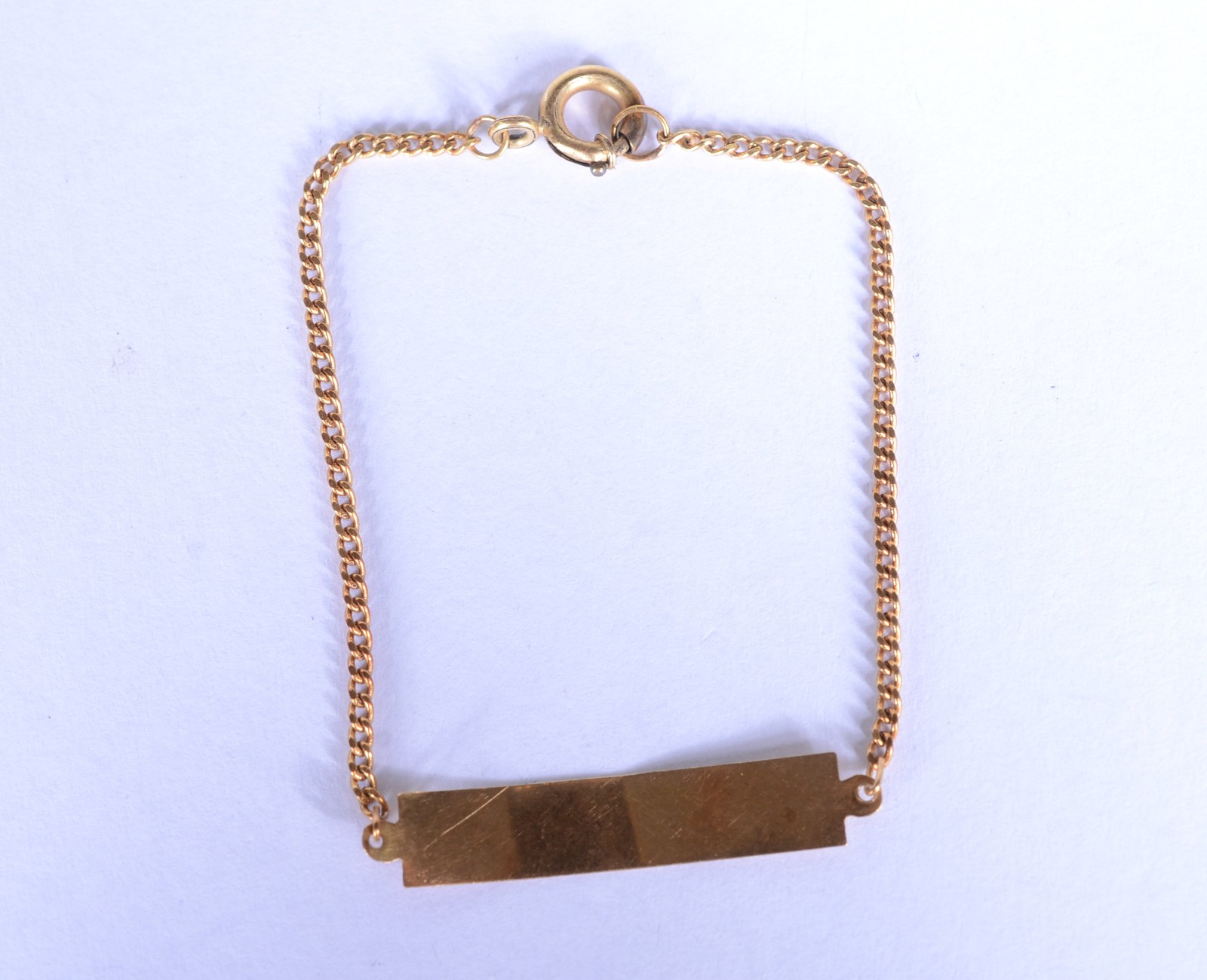 Pulseira de ouro 18 k. (Por motivos de segurança a peça não se... - foto 3 de 6