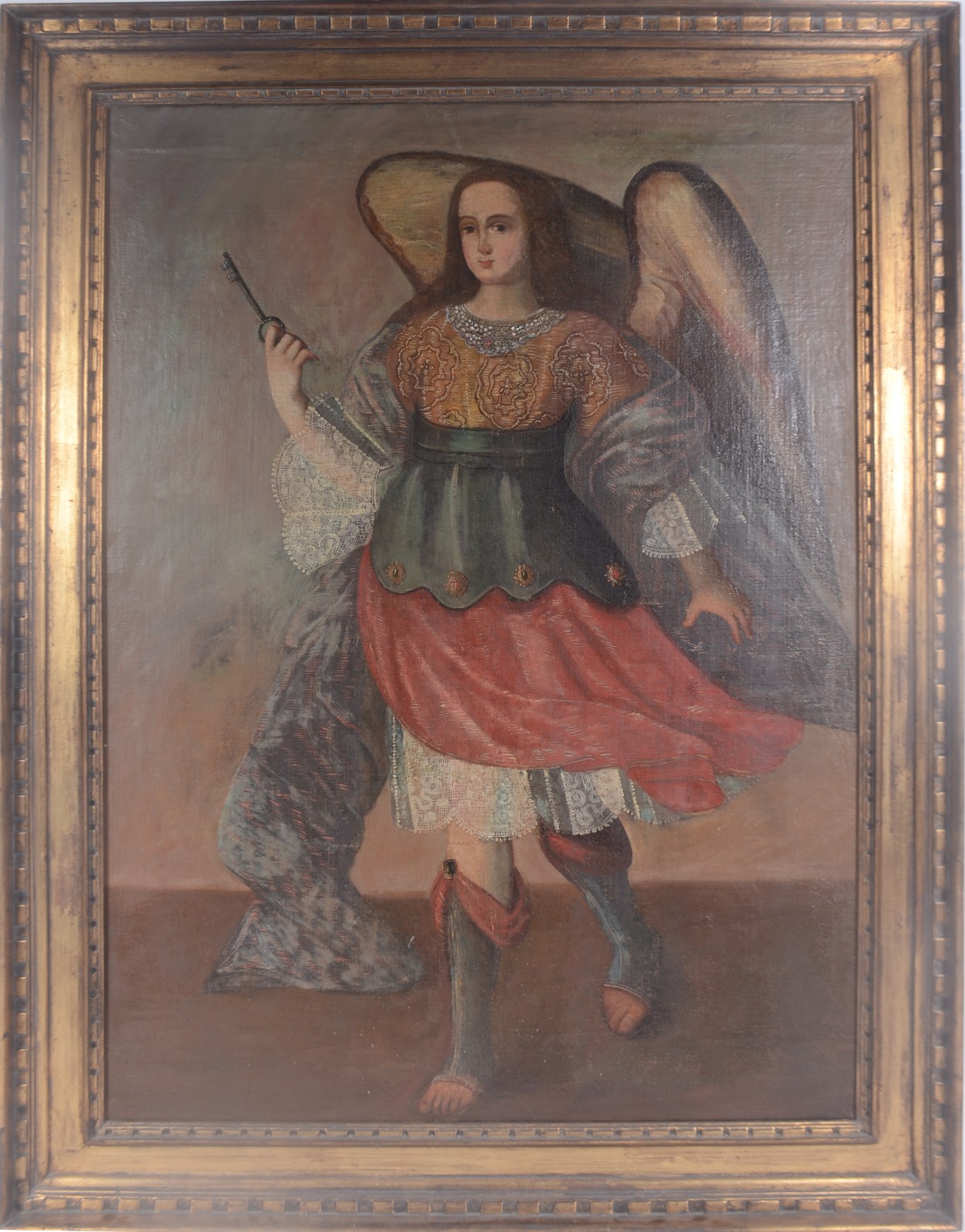 Escola Cusquenha (1538), Arcanjo - foto 2 de 5
