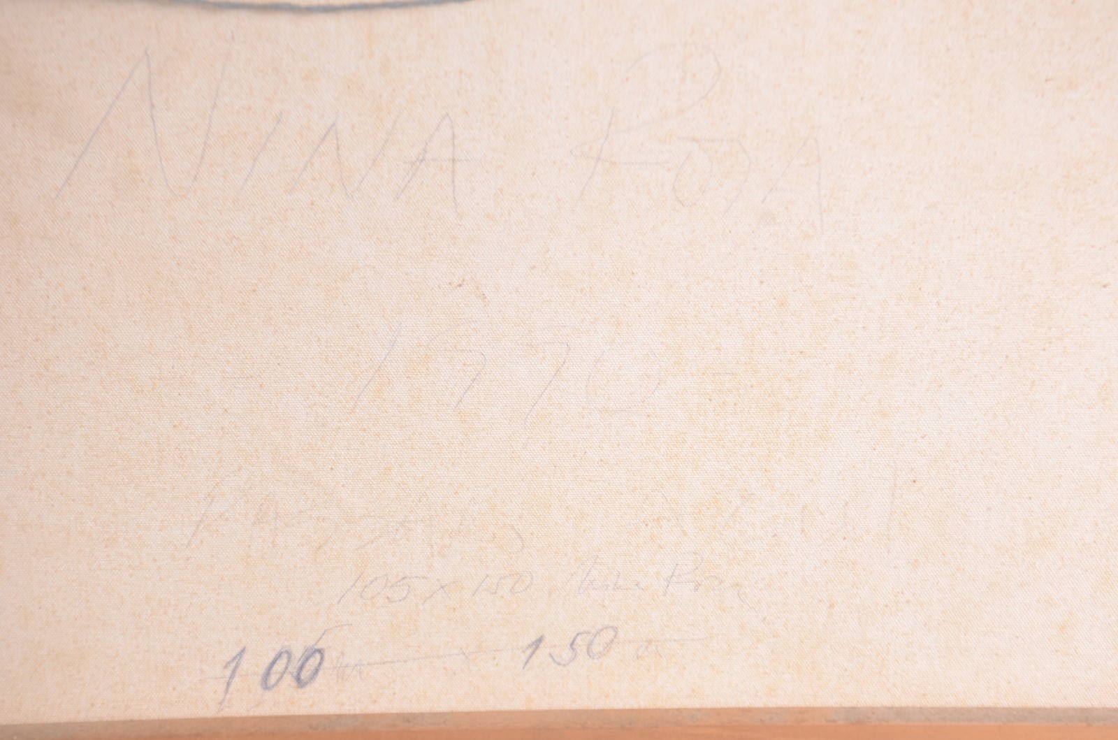 Óleo sobre tela - datado 1990. - foto 9 de 9