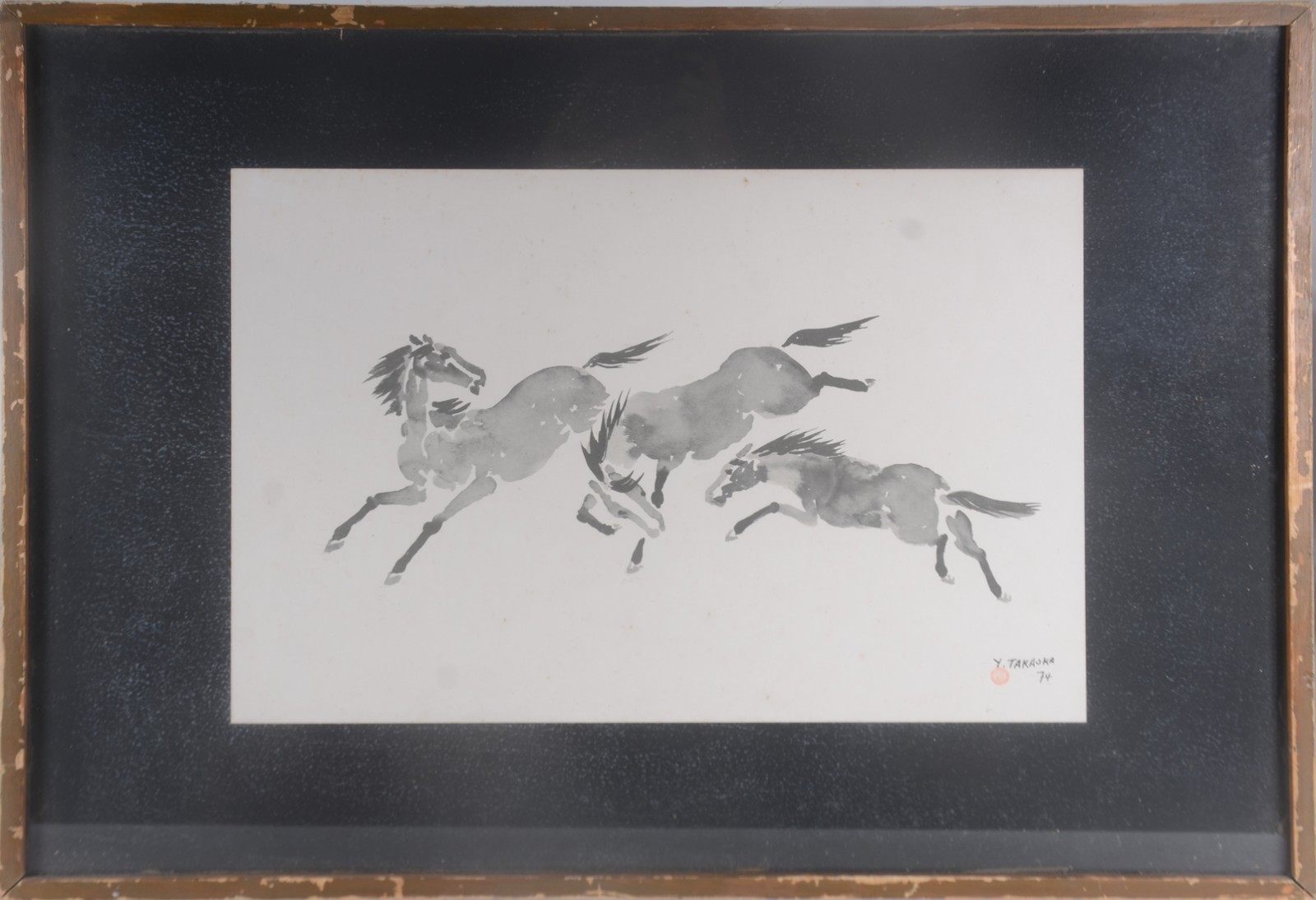 Yoshiya Takaoka (1909-1978), Cavalos - foto 2 de 5