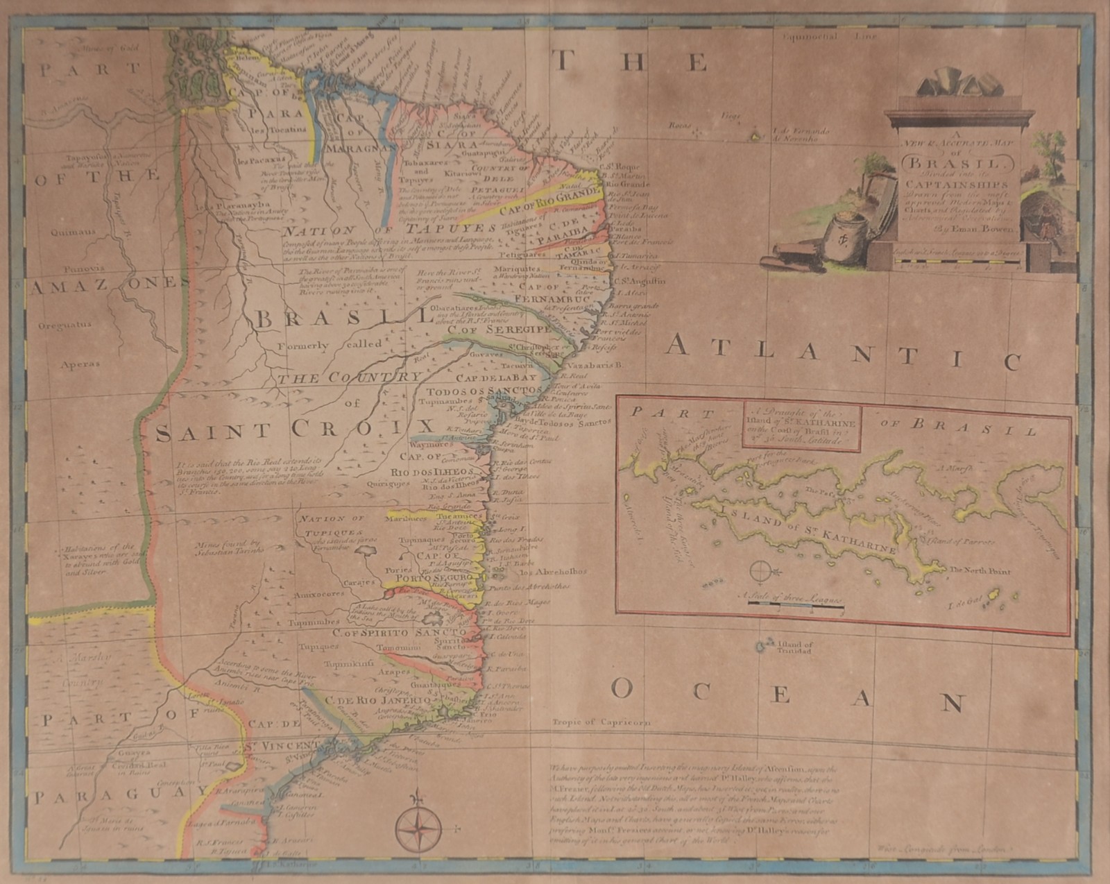 Mapa antigo. - foto 1 de 11
