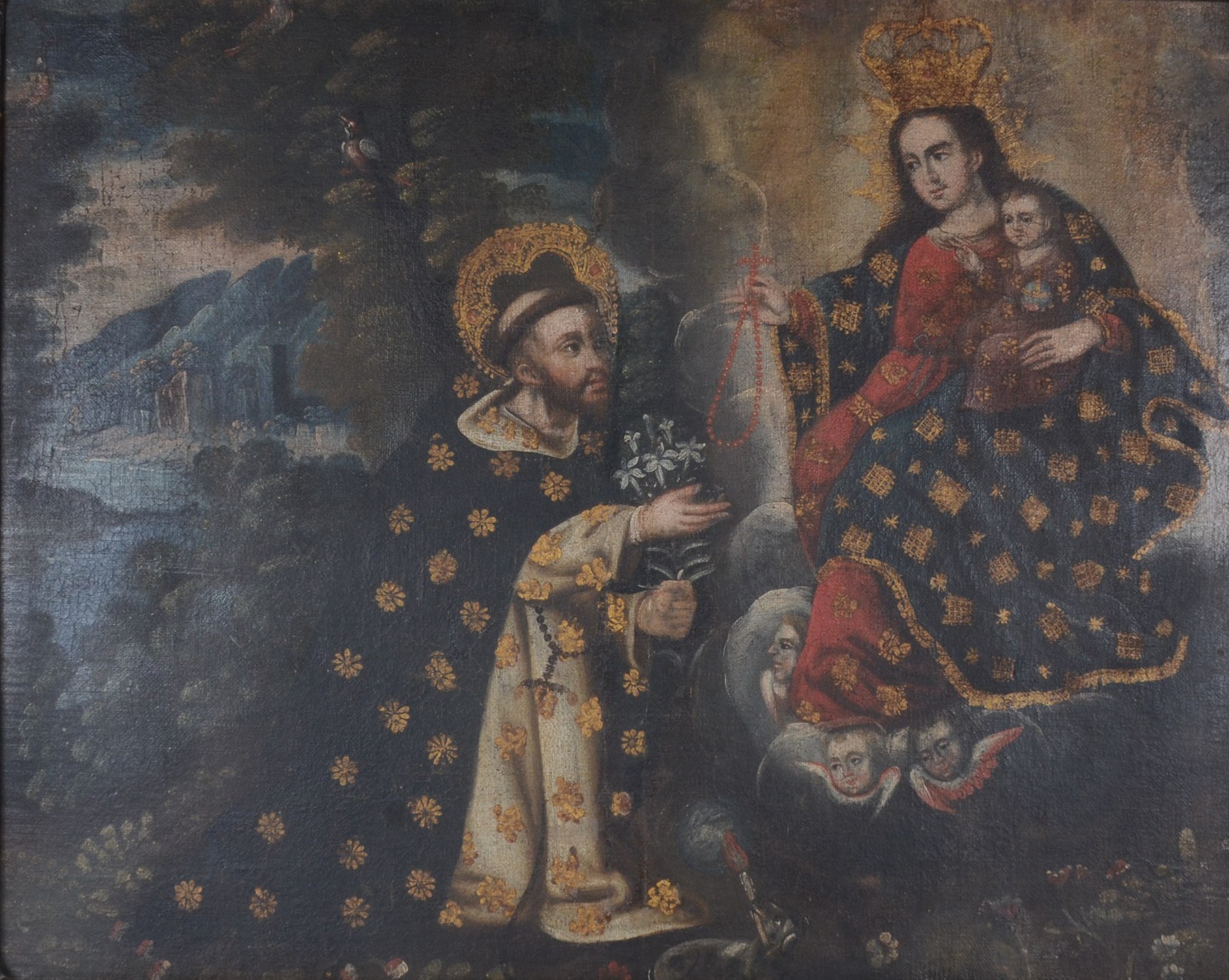 Escola Cusquenha (1538), Cena Sacra - foto 1 de 6