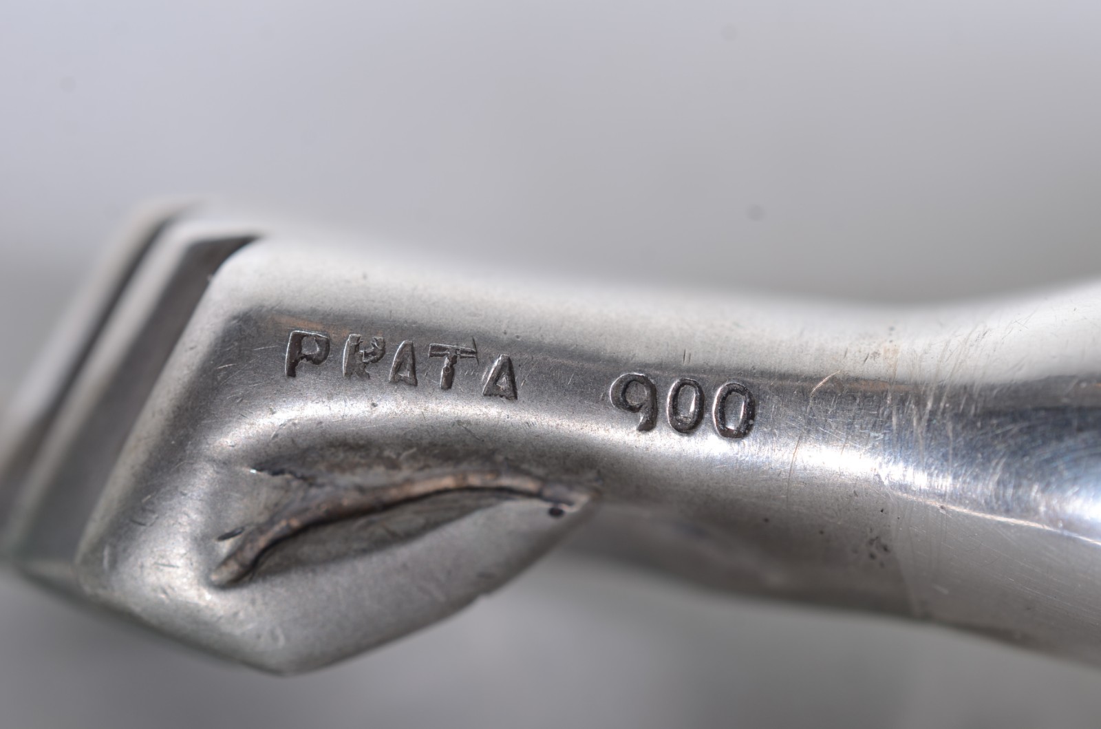 Colar com figa de prata, contraste 900 mls. Peso da prata: 105 g. - foto 6 de 7