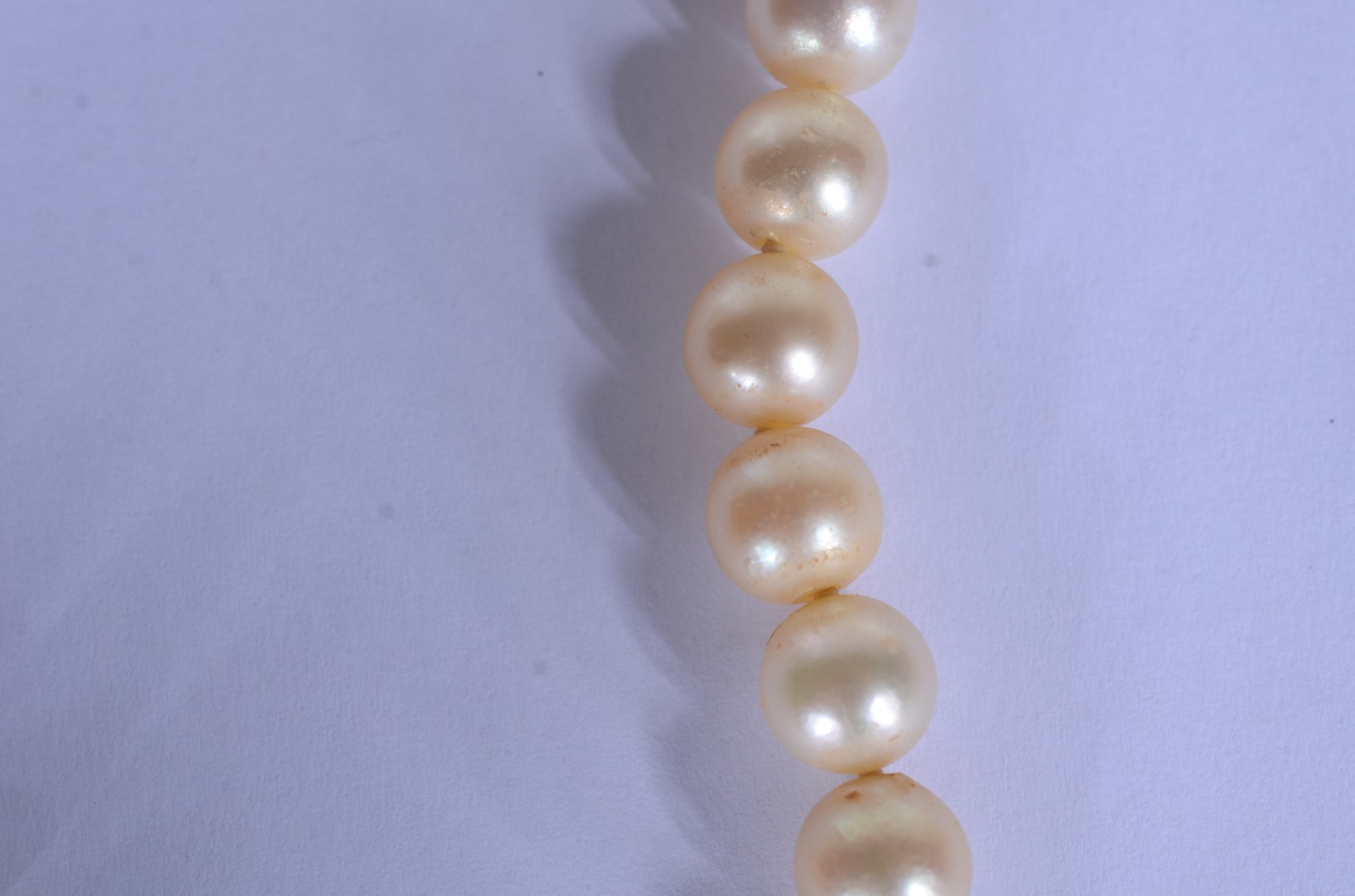 Conjunto de colar e pulseira de perolas com fecho de ouro 18 k... - foto 7 de 11