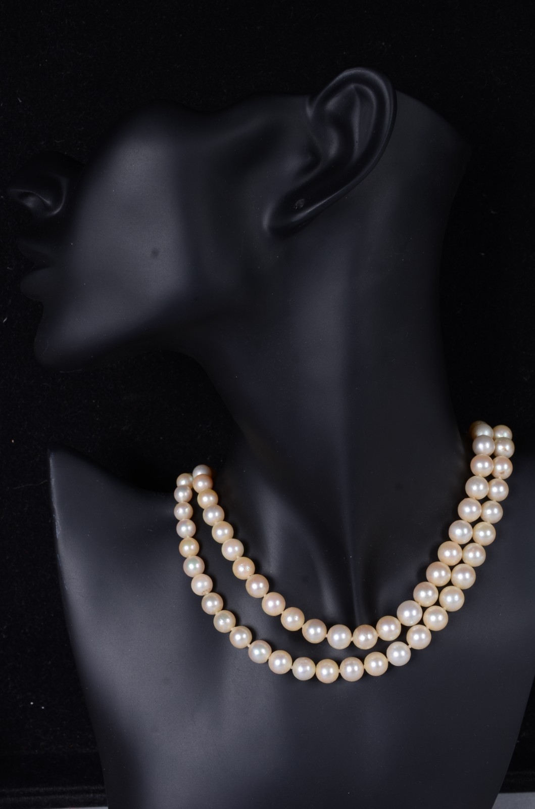 Conjunto de colar e pulseira de perolas com fecho de ouro 18 k... - foto 8 de 11