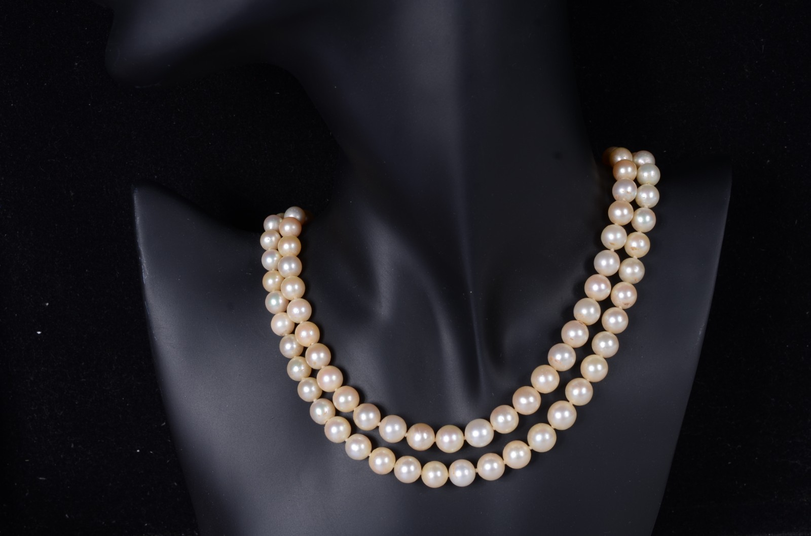 Conjunto de colar e pulseira de perolas com fecho de ouro 18 k... - foto 11 de 11