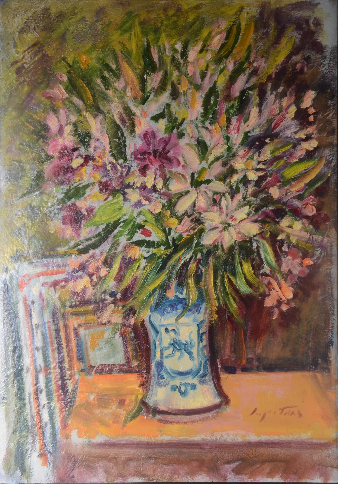  Sérgio Telles (1936-2022), Vaso de Flores - foto 1 de 4