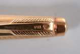 Cartier (1847),  - Caneta de ouro 18 k. No estojo.