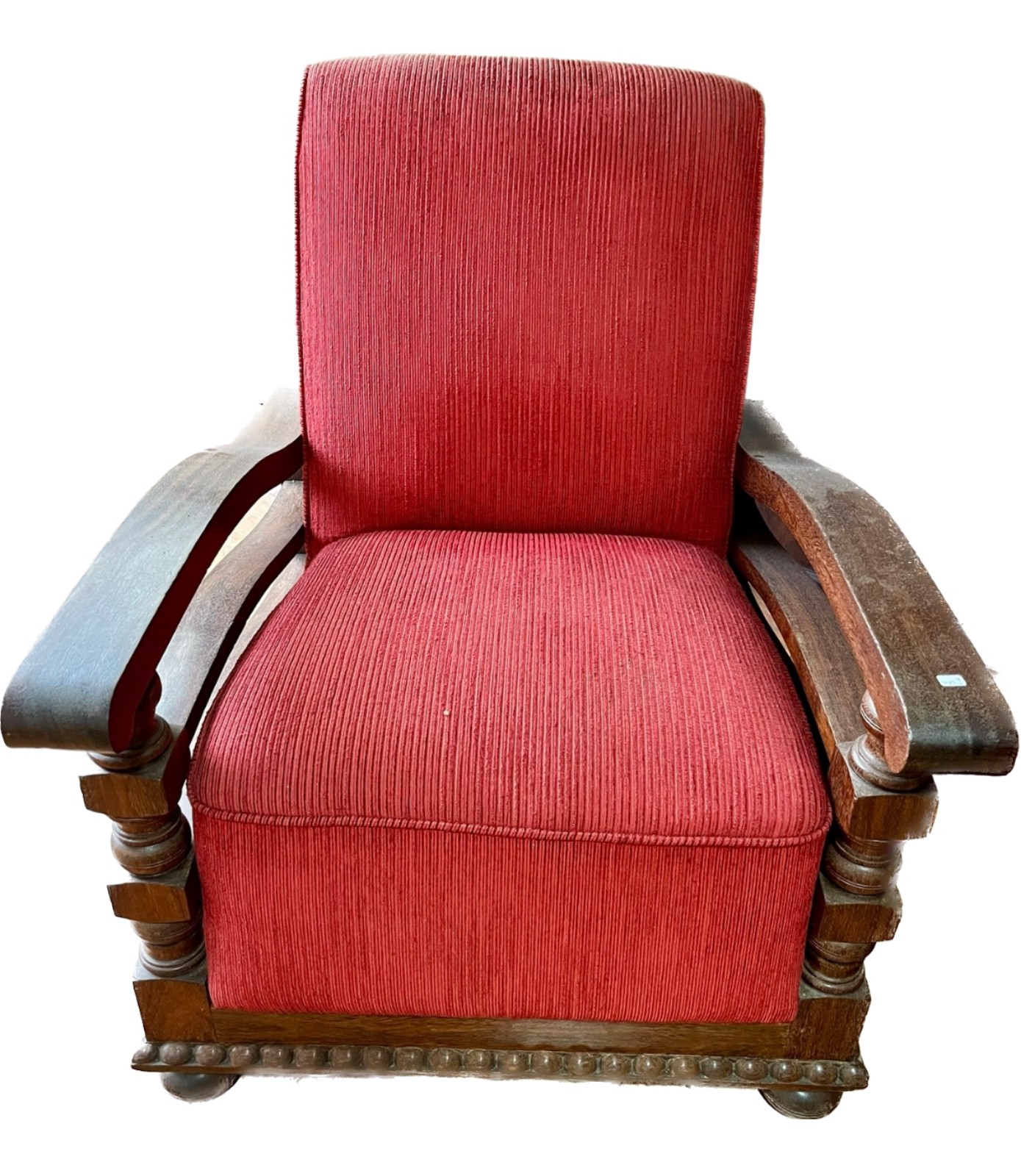 Conjunto de sofá para tres lugares e par de poltronas com braços de... - foto 2 de 2