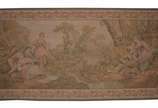 Gobelin frances com motivo de cena campestre. - Gobelin frances com motivo de cena campestre.