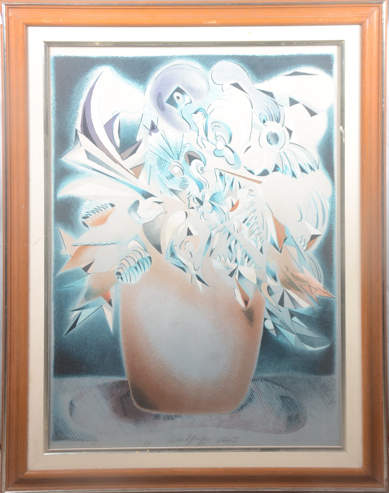 Gravura P.A (Prova do Artista) - datado 1989. - foto 2 de 4