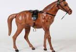 Cavalo de material sintético imitando couro  - Cavalo de material sintético imitando couro 
