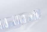 Cinco peças diversas de cristal lapidado, sendo... - Cinco peças diversas de cristal lapidado, sendo: 2 porta petiscos e 3 travessas retangulares (1 lascada na borda).