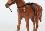 Cavalo de material sintético imitando couro  - Cavalo de material sintético imitando couro 