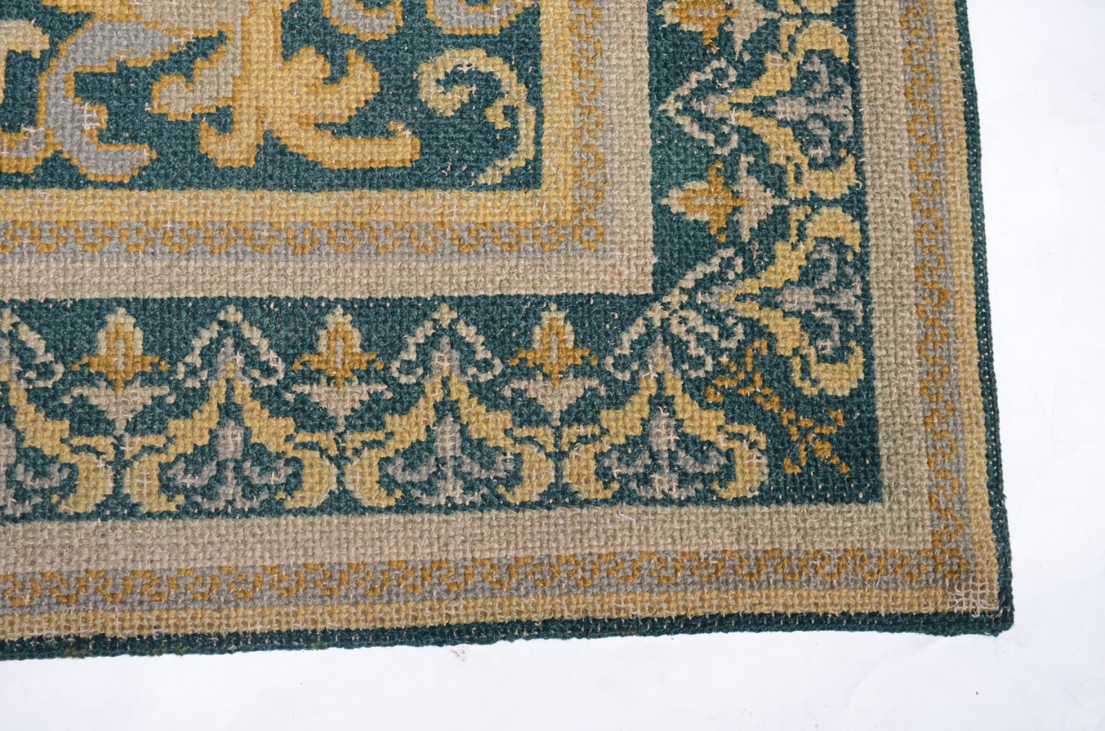 Tapete Casa Caiada - "Caminhos", datado 1976. Com desgastes. - foto 4 de 10