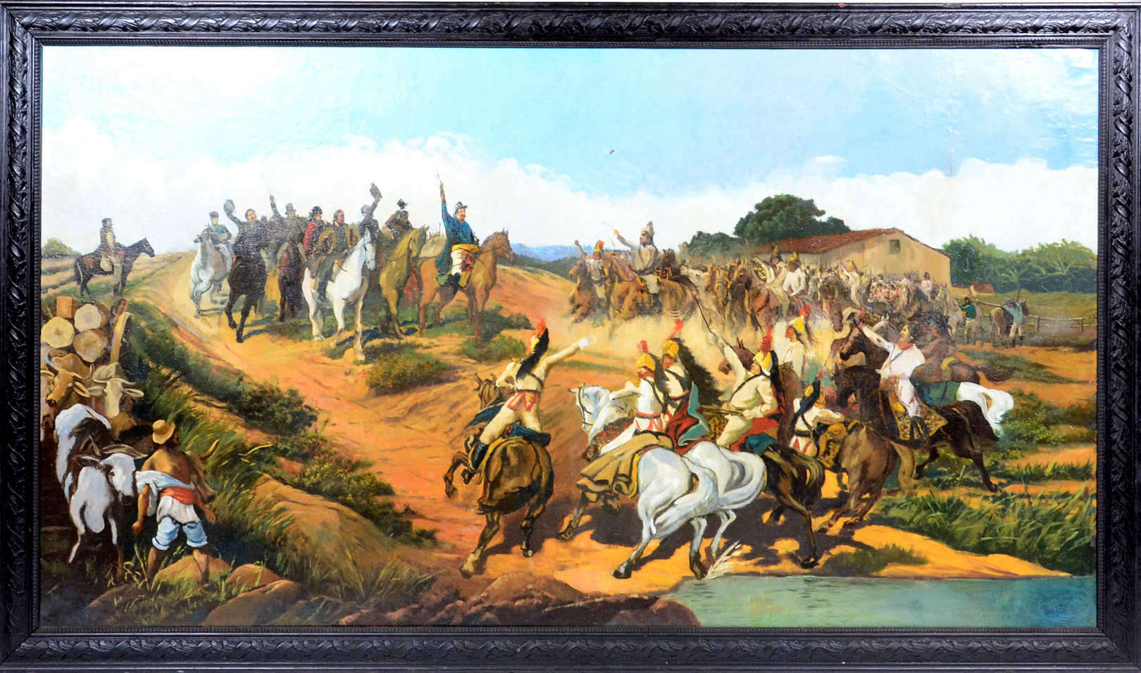 "O brado do Ipiranga" - baseado na obra de Pedro Americo - foto 1 de 3