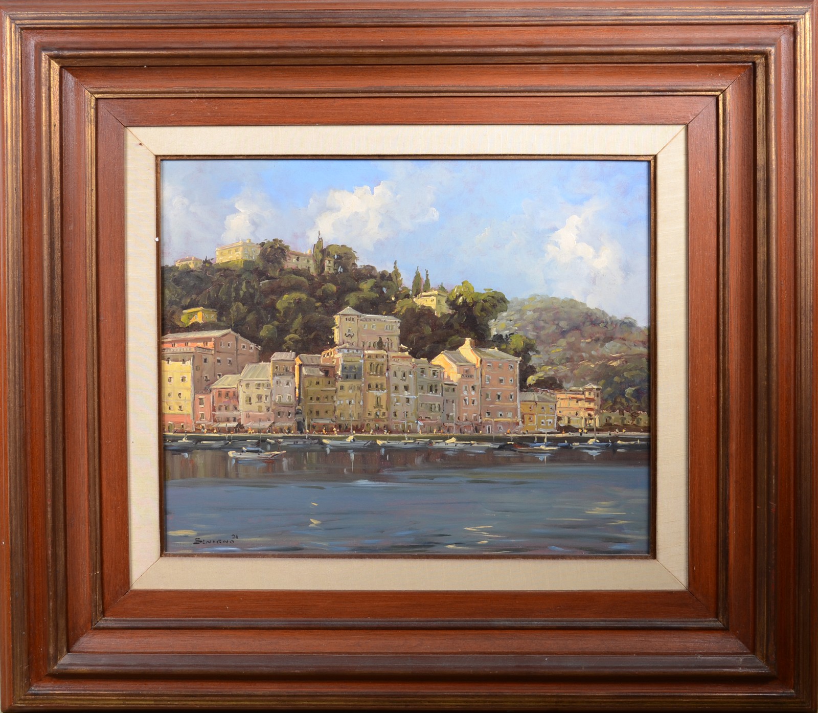 José Benigno (1955), Um Trecho de Porto Fino - Genova - Itália - foto 2 de 5
