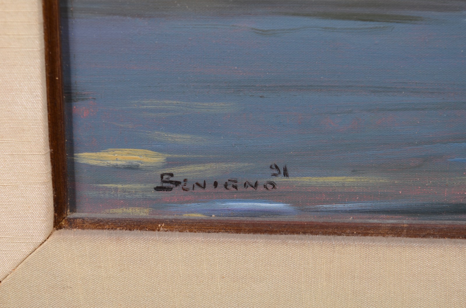 José Benigno (1955), Um Trecho de Porto Fino - Genova - Itália - foto 3 de 5