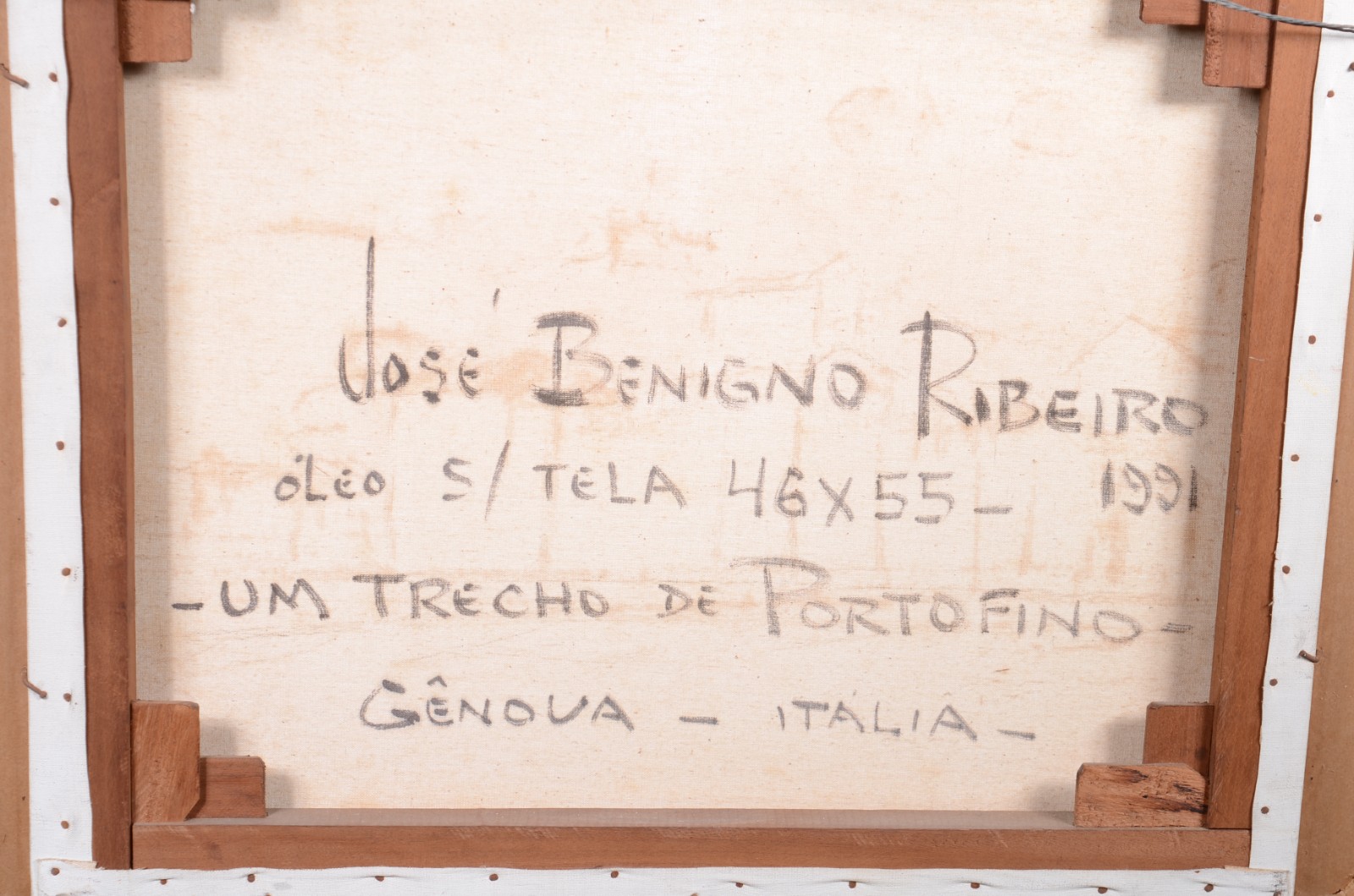 José Benigno (1955), Um Trecho de Porto Fino - Genova - Itália - foto 5 de 5