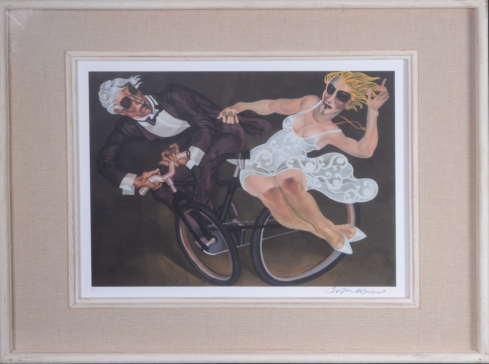 Juarez Machado (1941-2026), Casal na bicicleta - foto 2 de 5