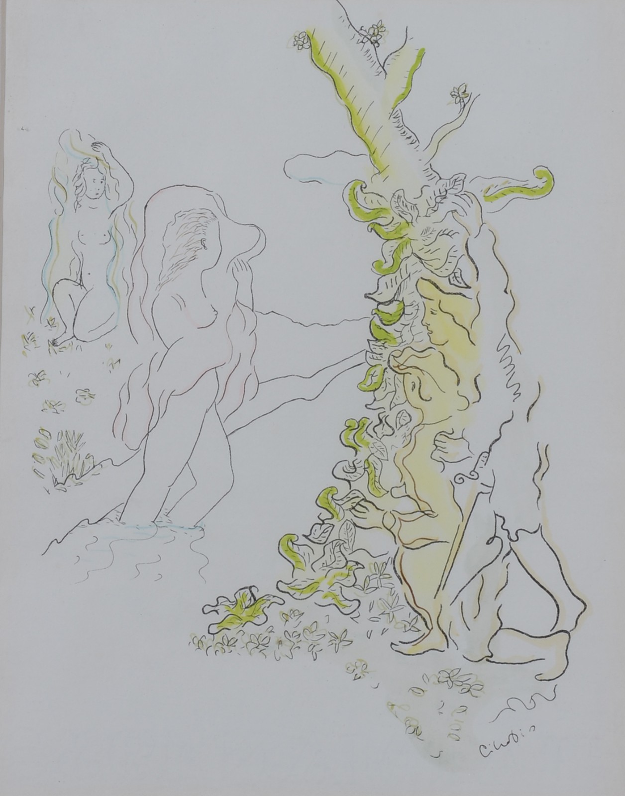 Cícero Dias (1907-2003), Ilha dos Amores - II - foto 1 de 4