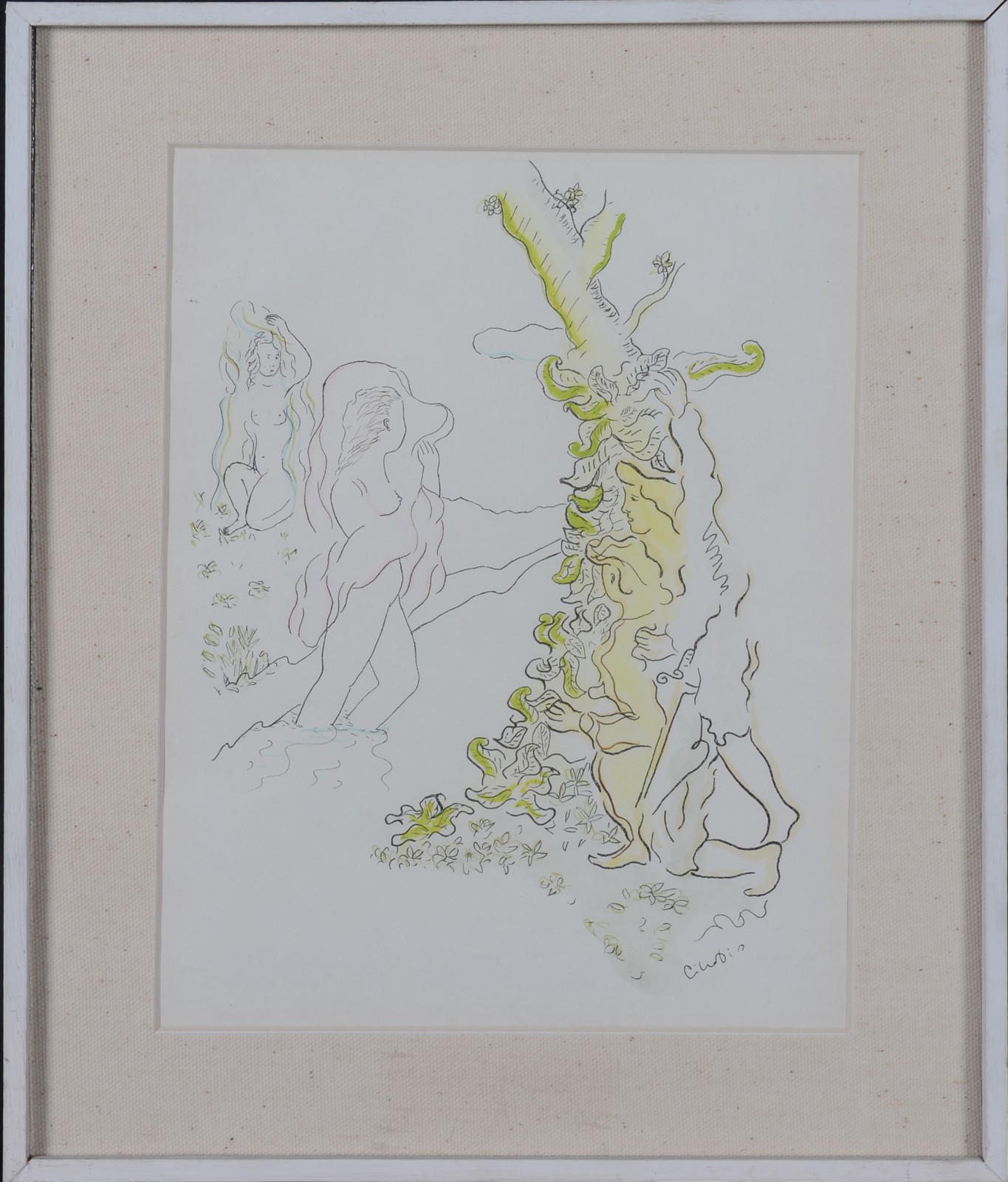 Cícero Dias (1907-2003), Ilha dos Amores - II - foto 2 de 4